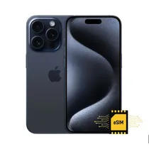 Celular Apple iPhone 15 Pro 512GB Blue Esim - Chip Virtual