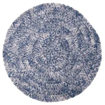 Individual Mesa Texturizado Azul