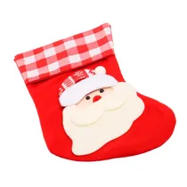 Bota Natalina Vermelha com Papai Noel
