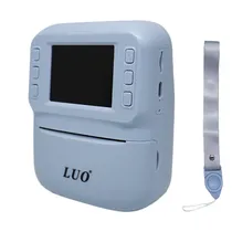 Camera com Impressora Infantil Luo LU-SY19 / Azul