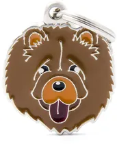 Medalha de Identificação Myfamily Friends Cão Chow Chow MF10