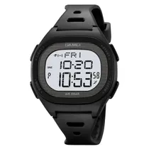 Relógio Masculino Digital Skmei 2189 BKWT Preto Branco