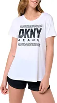 Camiseta DKNY E31FEDNA-WHT - Feminina