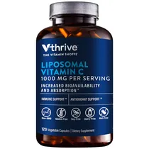 The Vitamin Shoppe Vitamina Vitamina C Liposomal Plastico Marron