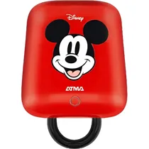 Waflera Atma WS027DRN Mickey Mouse 2 Em 1 1700 W 220V - Preto/Vermelho