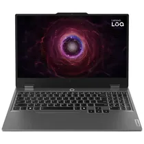 Notebook Gamer Lenovo Loq 15IAX9 Intel Core i5 12450HX Tela Full HD 15.6" / 12GB de Ram / 512GB SSD / Geforce RTX3050 6GB - Luna Cinza (83GS001CUS) (Ingles)