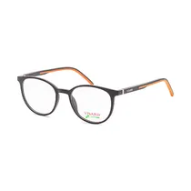 Armação para Óculos de Grau Visard MZ10-17 C.01Q Tam. 48-19-140MM - Preto/Laranja
