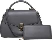 Bolsa Bagco BX012309023A Grey - Feminina
