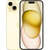 Apple iPhone 15 Plus 256GB Be Tela Super Retina XDR 6.7 Dual Cam 48+12MP/12MP Ios 17 - Yellow (Anatel)