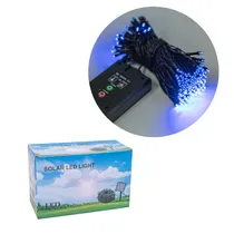 Pisca Pisca Luzes Solares 20M 200L Azul