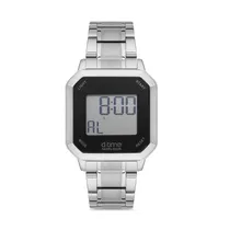 Relógio Digital Masculino Daniel Klein D:Time DK.1.12636-1 - Prata