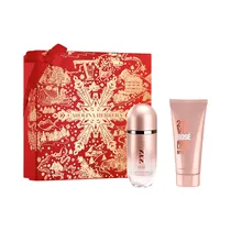 Kit Carolina Herrera 212 Vip Rose Eau de Parfum 80ML + Body Lotion 100ML