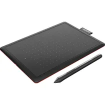 Tablet Gráfica Wacom CTL-472 One Small 7" - Preto/Vermelho