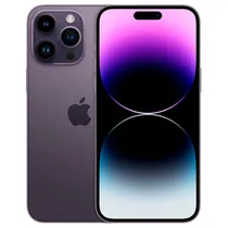 Apple iPhone 14 Pro Max 128GB LL A2651 Tela Super Retina XDR 6.7 Cam 48+12+12MP/12MP Ios 16 Deep Purple - Swap 'Grade C' (Esim)(1 Mês Garantia)