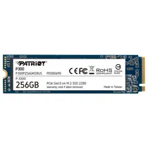 SSD Patriot P300, 256GB, M.2 Nvme, Leitura 1700MB/s, Gravação 1100MB/s, P300P256GM28