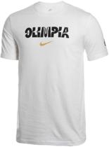 Camiseta Nike Olimpia Mens Crest Tee HJ1948 100 - Masculina