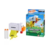 Hasbro Pistolas Nerf MS Minecraft Chicken Plastico 8+ Años Multicolor