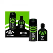 Kit Perfume Umbro Action Edt Masculino 100ML + Deo 150ML