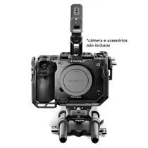 Tilta Kit Básico de Gaiola V2 para Câmera Sony FX3 e FX30 Preta
