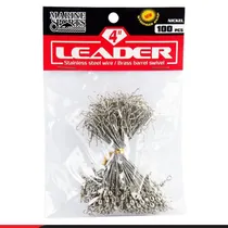 Marine Accesorios Leader 20LB 4" Acero Inoxidable 4" - 10 CM Nickel