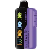 Vaper Descartável Elfbar Trio 40000PUFFS - Raspberry Watermelon
