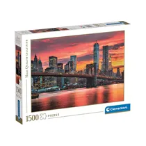 Rompecabezas Clementoni High Quality Collection East River At Dusk 31693 1500 Piezas