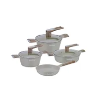 Set de Ollas Haus Roland HR105-3 de 7 Piezas 2 MM Fundición A Presión