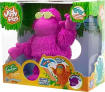 Jiggly Pets Tan Tan The Orangutan Pink Eolo - JP008-Pi