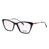 Armação para Óculos de Grau RX Visard 45560263 53-16-143 C3 - Preto/Dourado