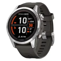 Relogio Garmin Fenix 7S Pro Solar 010-02776-01 Graphite
