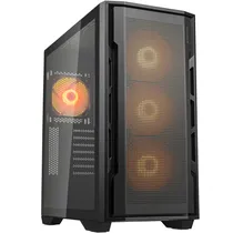 Gabinete Cougar Uniface RGB 4 Fan - Black  Gabinete Co...