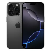 Celular Apple iPhone 16 Pro A3083LL - 8/128GB - 6.3" - e-Sim - NFC - Black Titanium
