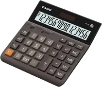 Calculadora Casio DH-16-BK (16 Dígitos) - Preto