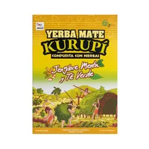 Yerba Kurupí Jengibre Menta Y Té Verde 500GR