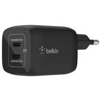 Carregador de Parede Belkin WCH013VFBK 2 Saídas USB-C - Preto