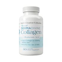 Vitamina Earth's Creation Dermadivine Collagen With Hyaluronic Acid 100MG 60 Capsulas