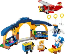 Lego Sonic The Hedgehog Tail's Workshop And Tornado Plane - 76991 (376 Peças)