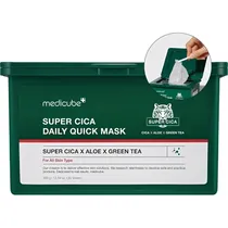 Máscara Facial Medicube Daily Quick Super Cica - 30 Unidades
