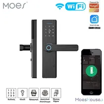 Moes Cerradura Smart WDL-X1 Wifi/Tuya Negro