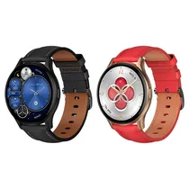 Kit Smartwatch G-Tide R5 - Bluetooth - A Prova D'Água - Preto / Dourado