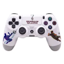 Controle Sem Fio Dualshock 4 para Playstation 4 (PS4) Recarregável Wireless - Qatar 2022