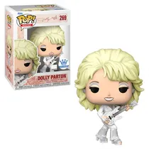 Funko Pop Rocks Dolly Parton Dolly Parton W/Pantsuit *Ex* 269