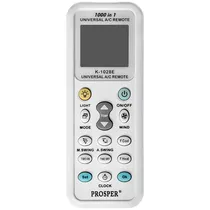 Controle Universal para Ar Condicionado Prosper K-1028E - Branco