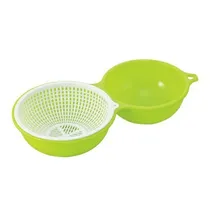 Inomata Colador Verde c/Divisor