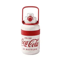 Coca Cola Botella Termica NS1250R1 1250ML Blanco/Rojo