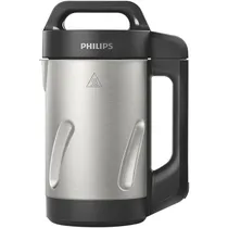 Sopeira Elétrica Philips Soupmaker HR2203/ 80 com 1000W/ 220V/ 1.2L - Preto/ Prateado
