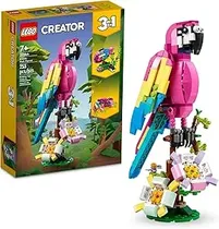 Lego Bloques Loro Rosa Exótico Plastico 7 Años+ Multicolor