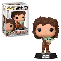 Funko Pop Star Wars Mandalorian 2 Peli Motto W/Grogu 665