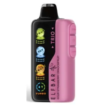 Elf Bar Trio 40K Sour Strawberry Dragonfruit