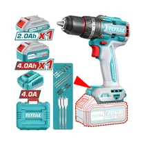 Taladro de Impacto Inalámbrico Total TIDLI20868 20V 86NM 220V